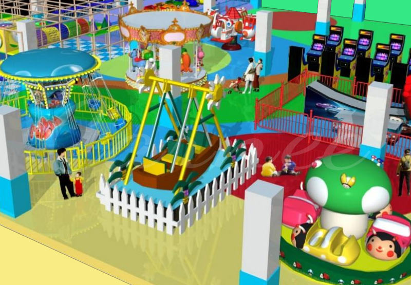 Indoor-Amusement Park Design and Planning