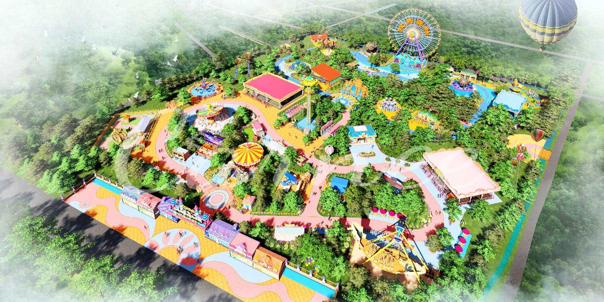 Outdoor Comprehensive Theme Park Planning